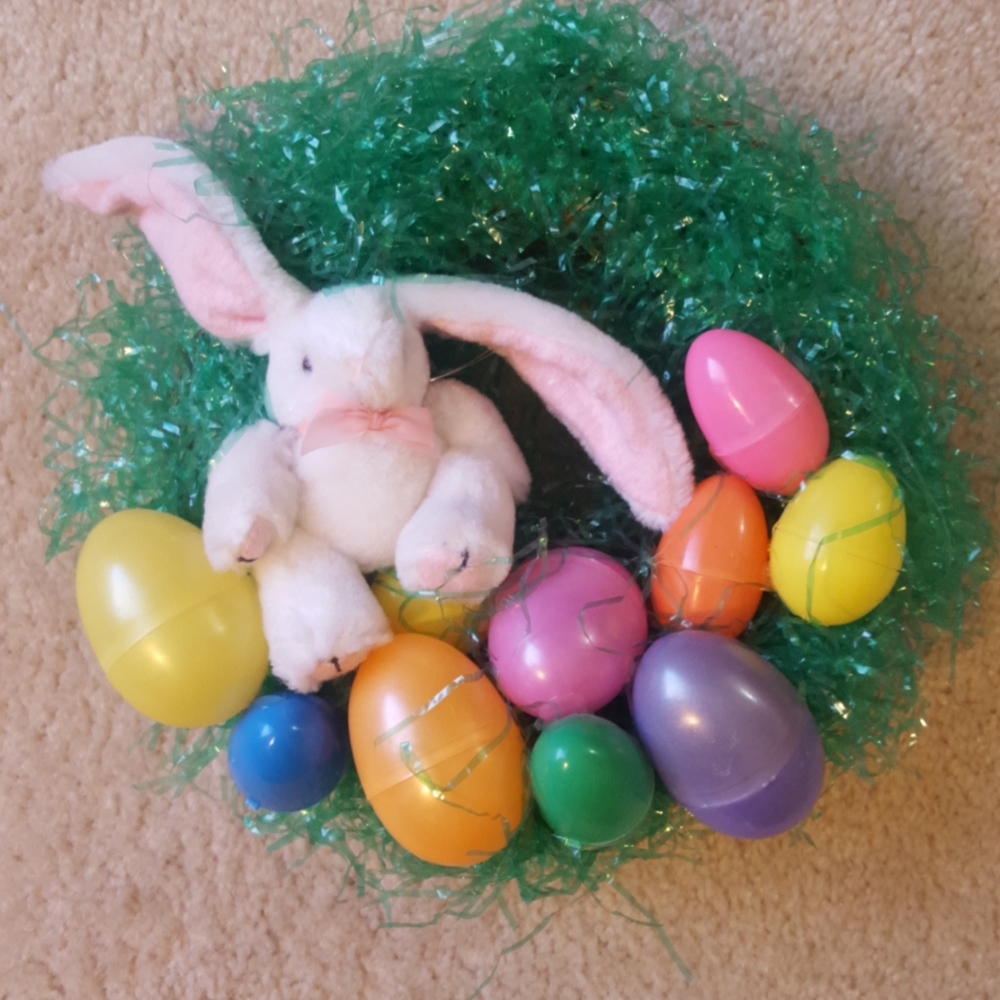 Easter Bunny & Egg Wreath